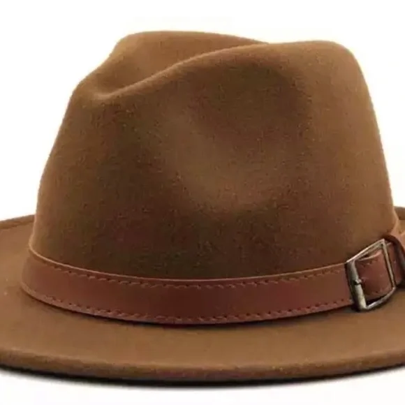 Rancher Boho Fedora Western Hat - Picture 4 of 6
